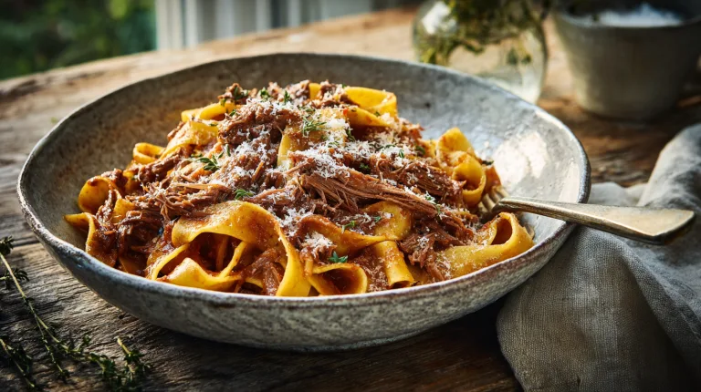 Short Rib Ragu With Pappardelle